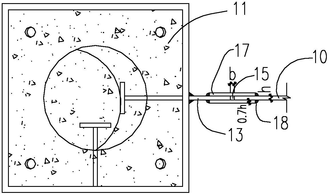 Mounting and constructing method for steel plate shear wall