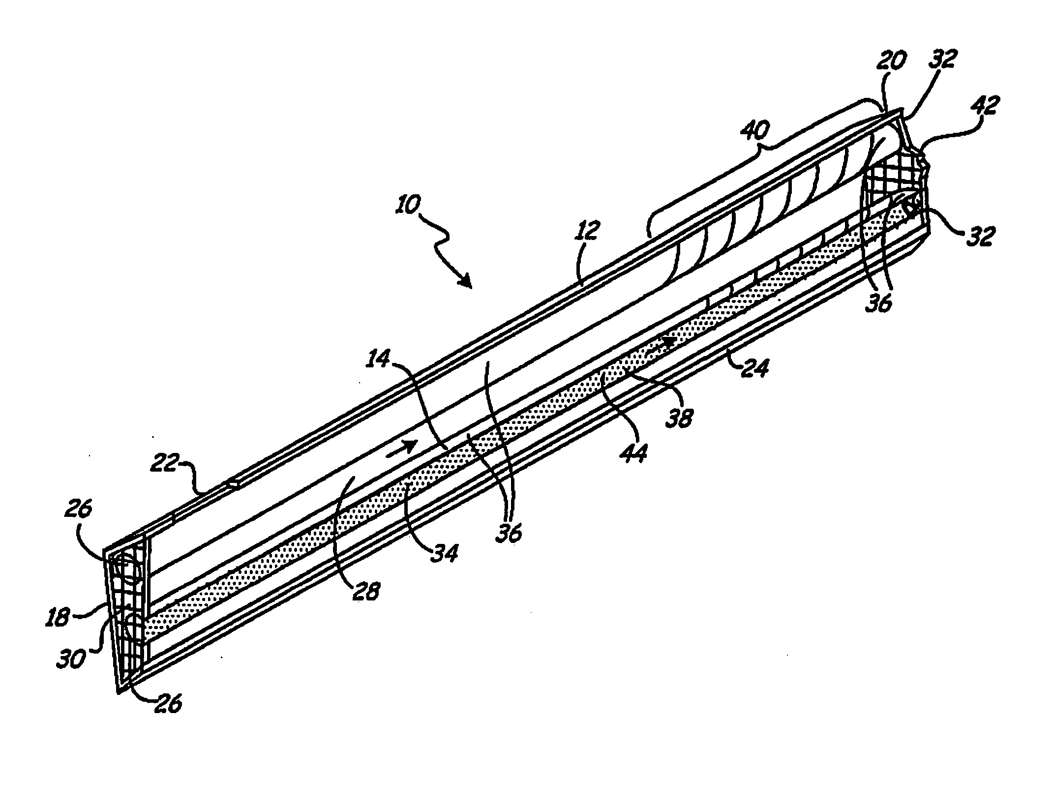 Catalytic reactor with swirl