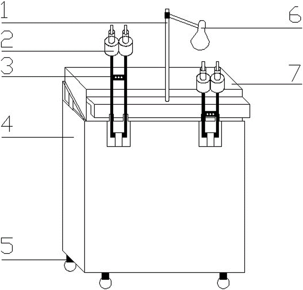 Speed-adjustable lifting back pounding device