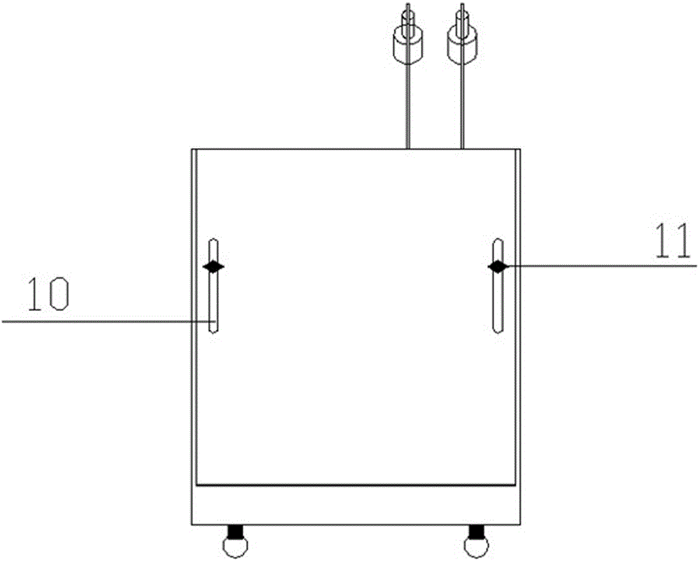 Speed-adjustable lifting back pounding device