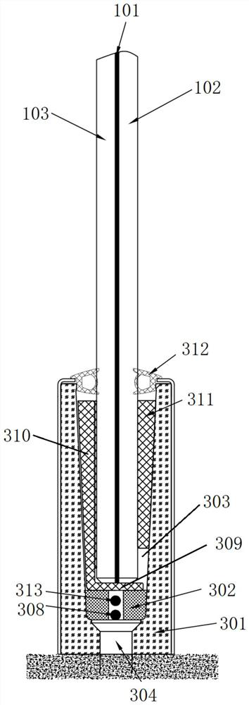 High-transmittance full-glass photovoltaic guardrail