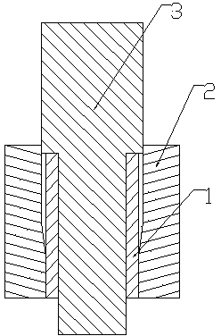 Processing method of local-reinforcement type full fiber cylinder barrel of hydraulic cylinder