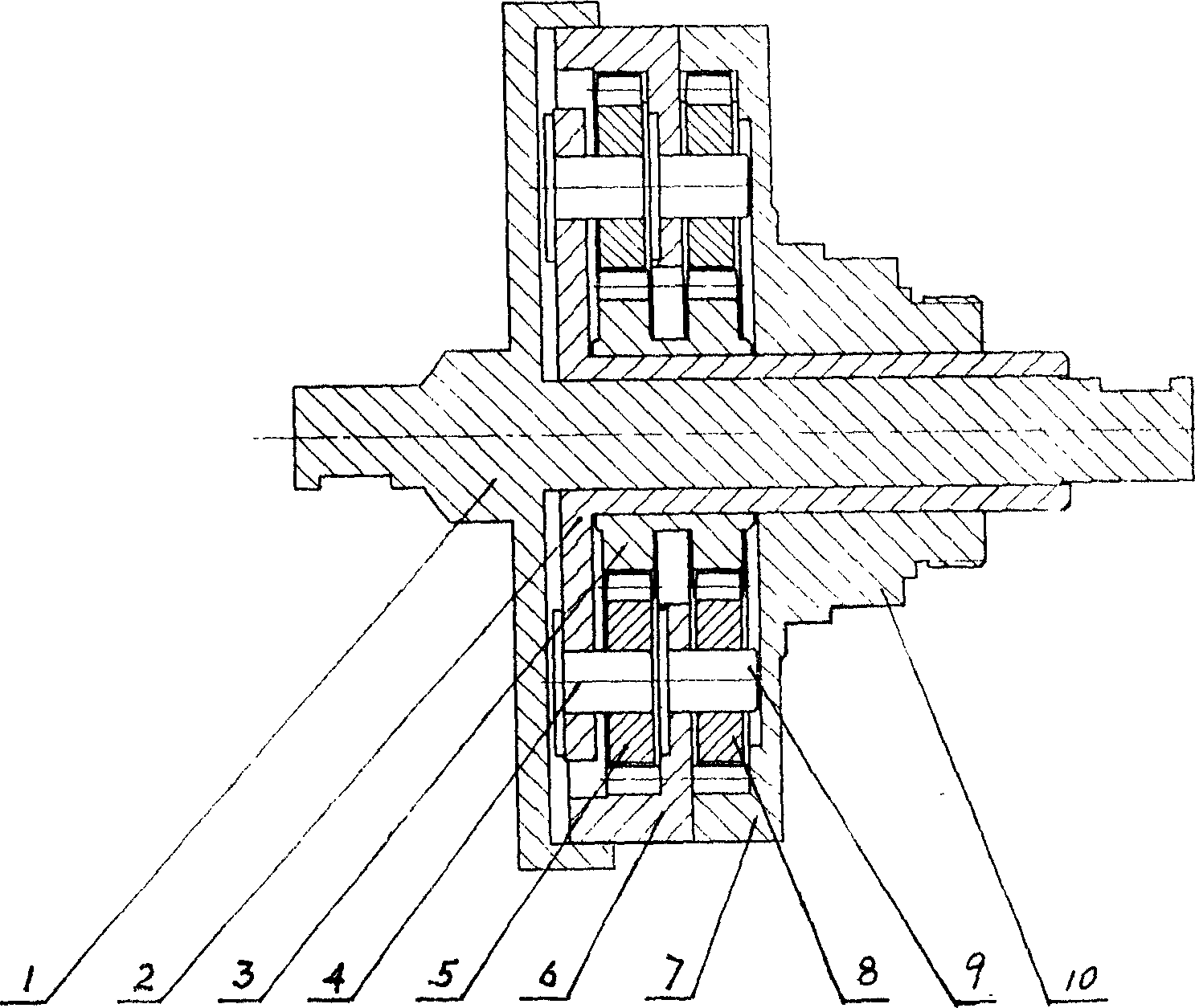 Energy-saving speeding and boosting mechanism and method