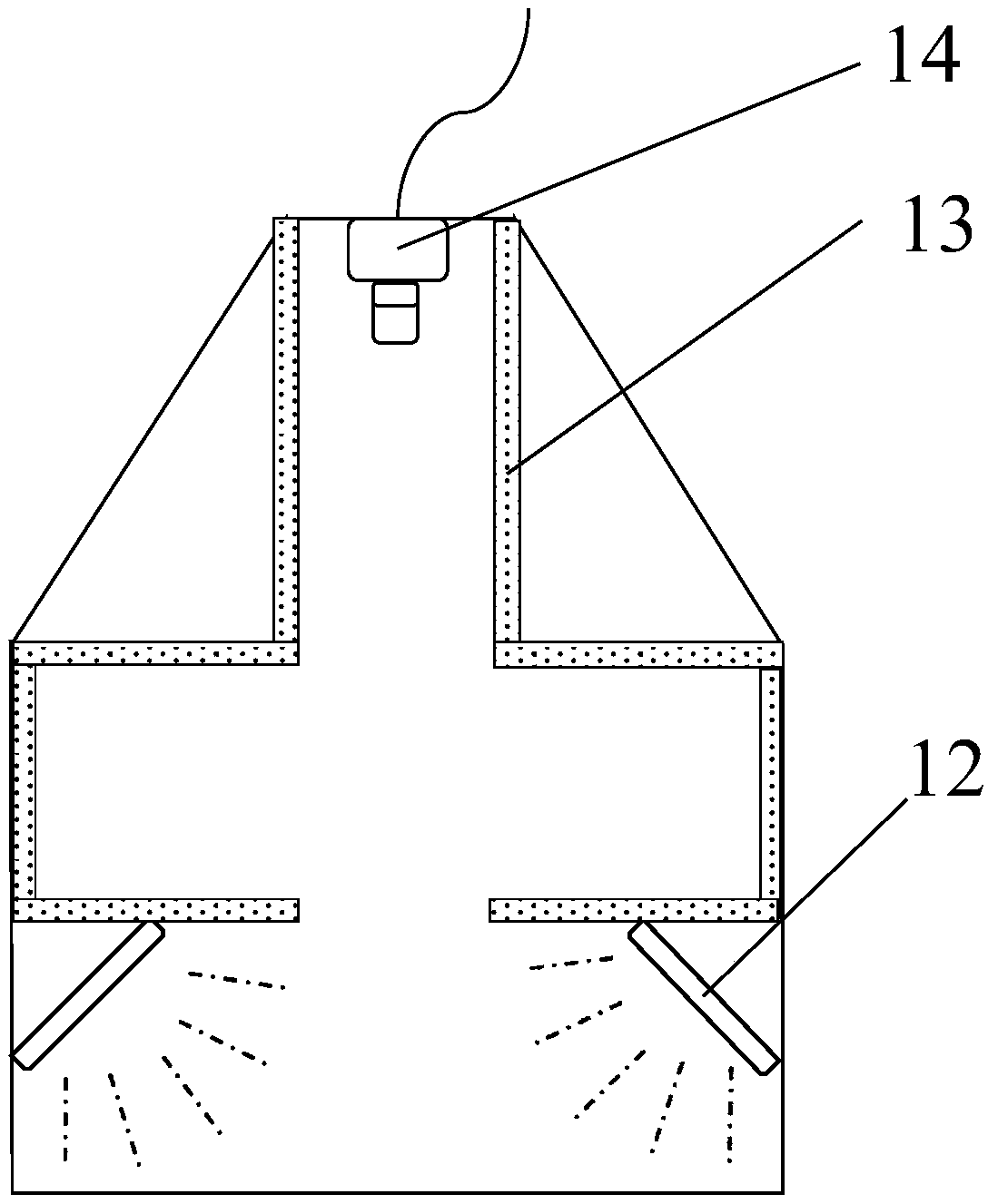 Impurity recognition and removal device for agricultural stem-leaf products, and working method thereof