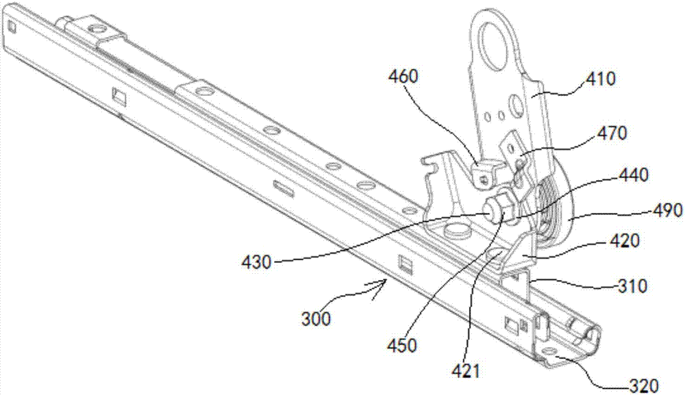 Seat with accessible linkage structure