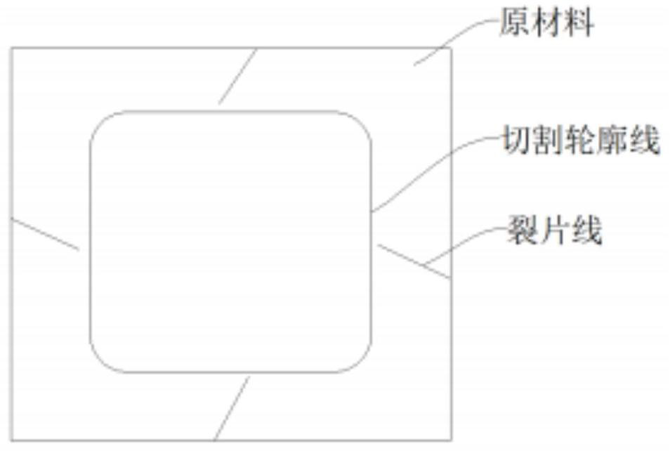 Method for laser polishing of glass and polishing processing method of glass hole and glass sheet