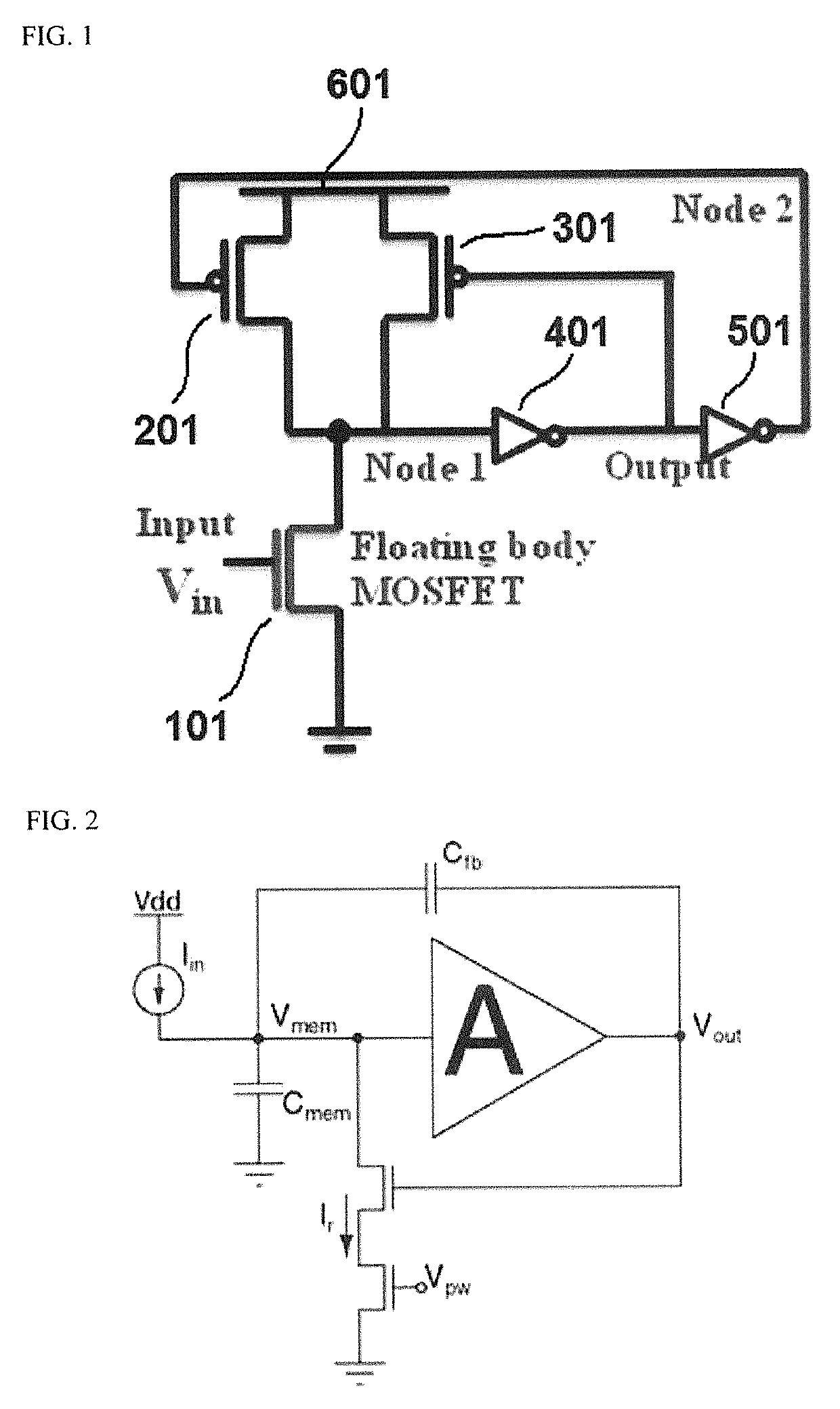 Semiconductor circuit using positive feedback field effect transistor for emulating neuron firing process