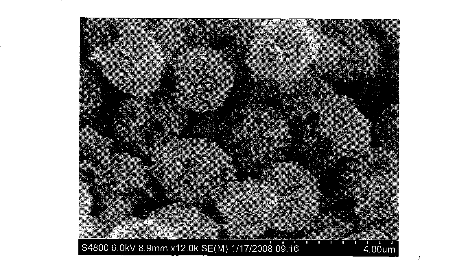 Phosphate material having mesoporous structure for lithium secondary batteries and preparation method thereof