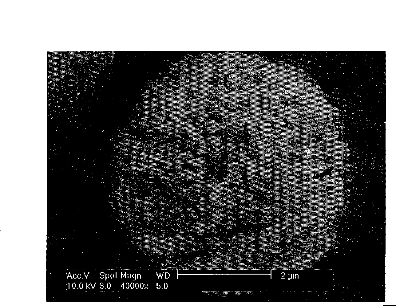 Phosphate material having mesoporous structure for lithium secondary batteries and preparation method thereof