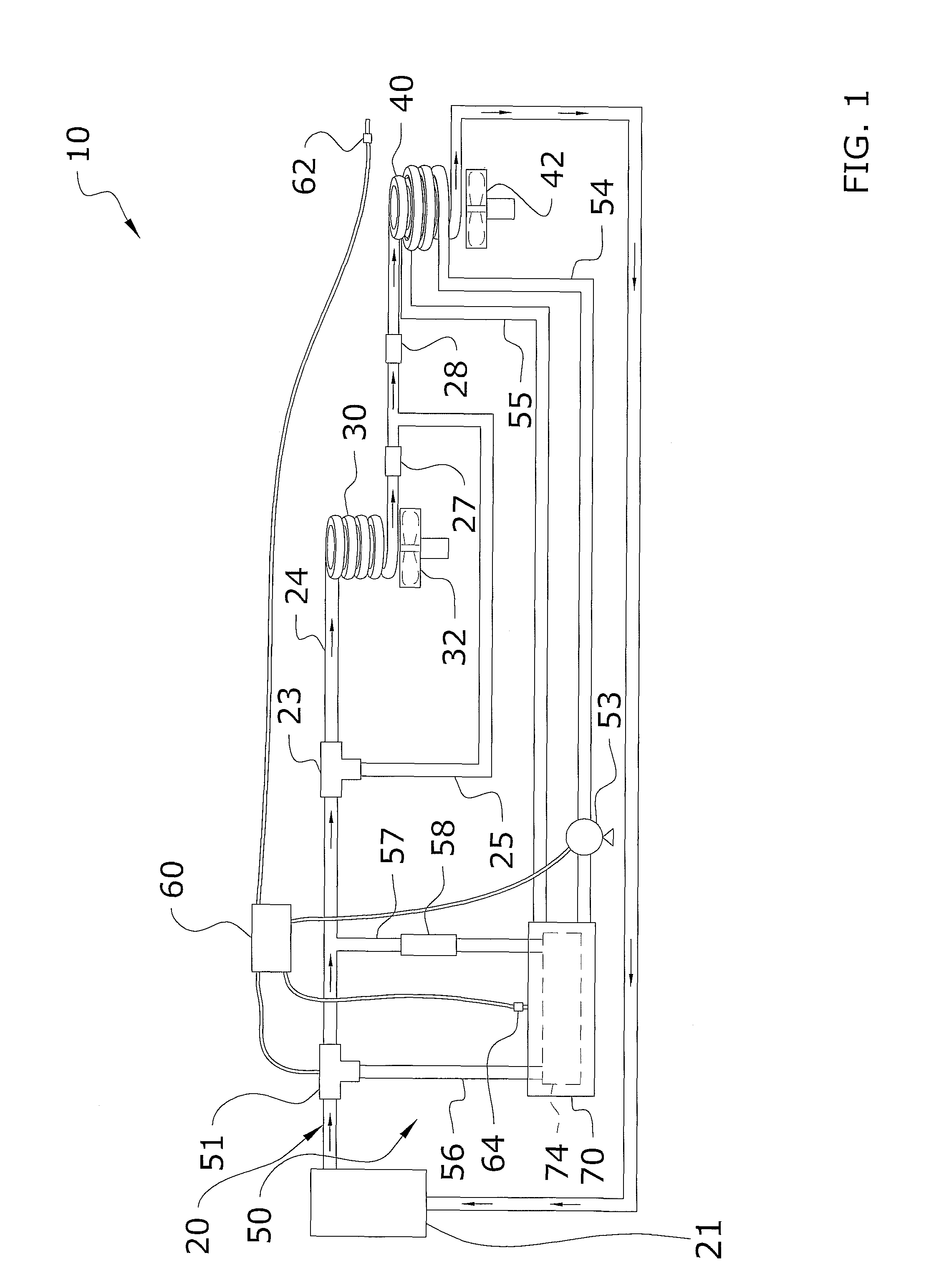 Heat pump defrost system