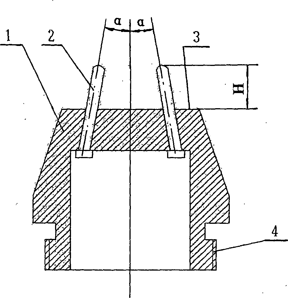 High-efficiency ultrasonic impact head for soldering joint stress release