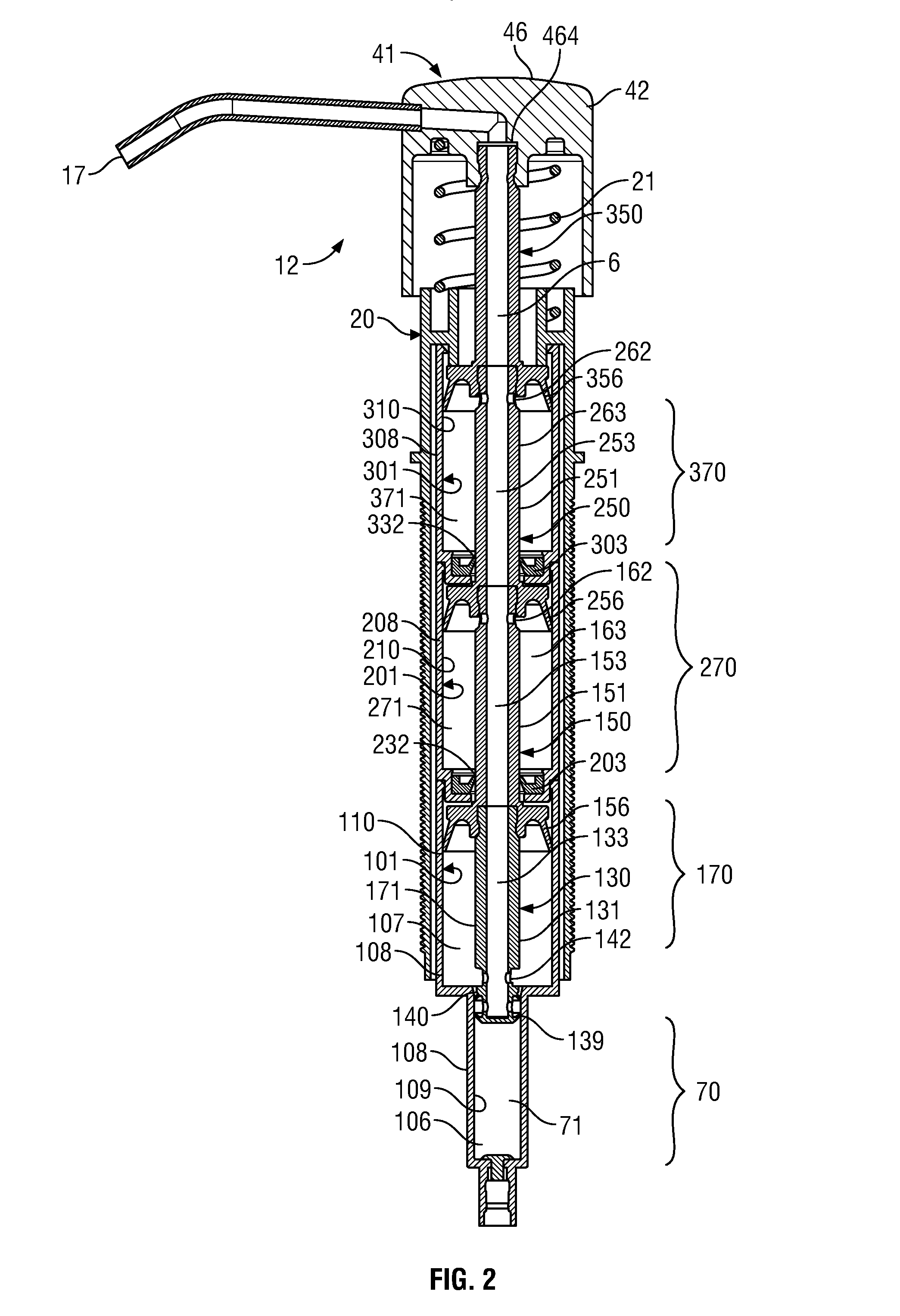 Multiple Air Chamber Foam Pump