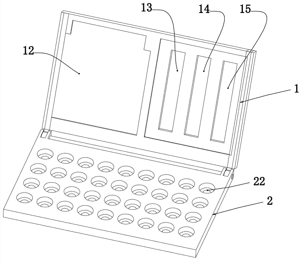 Children manual computer study tool and using method thereof