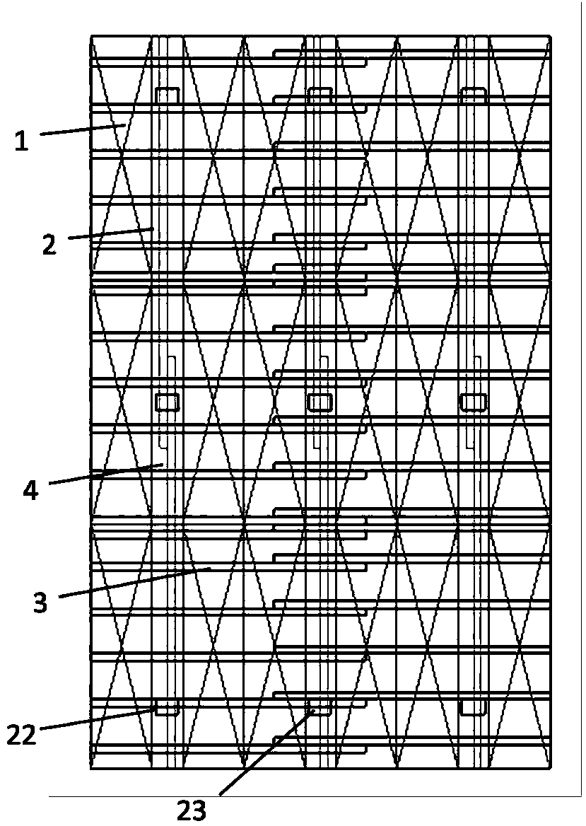 Formwork early-removal construction method allowing three-dimensional space size to be adjustable