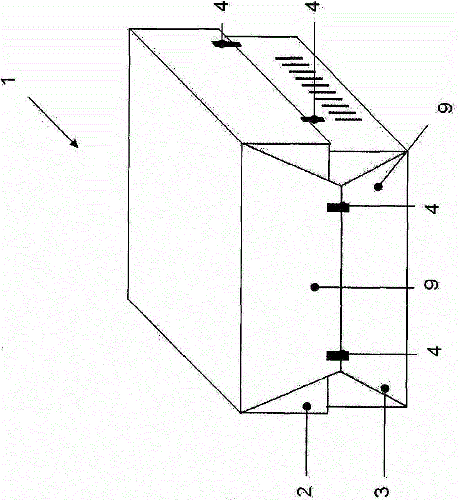 Method for fastening wrapping sheets in pulp-bale packaging, and fastening element