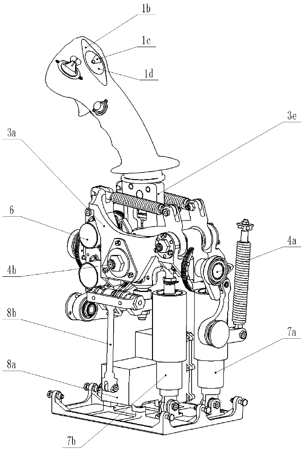 Novel redundancy integrated aircraft side bar control device