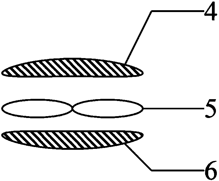 Novel cranial base repair material and preparation method and application thereof