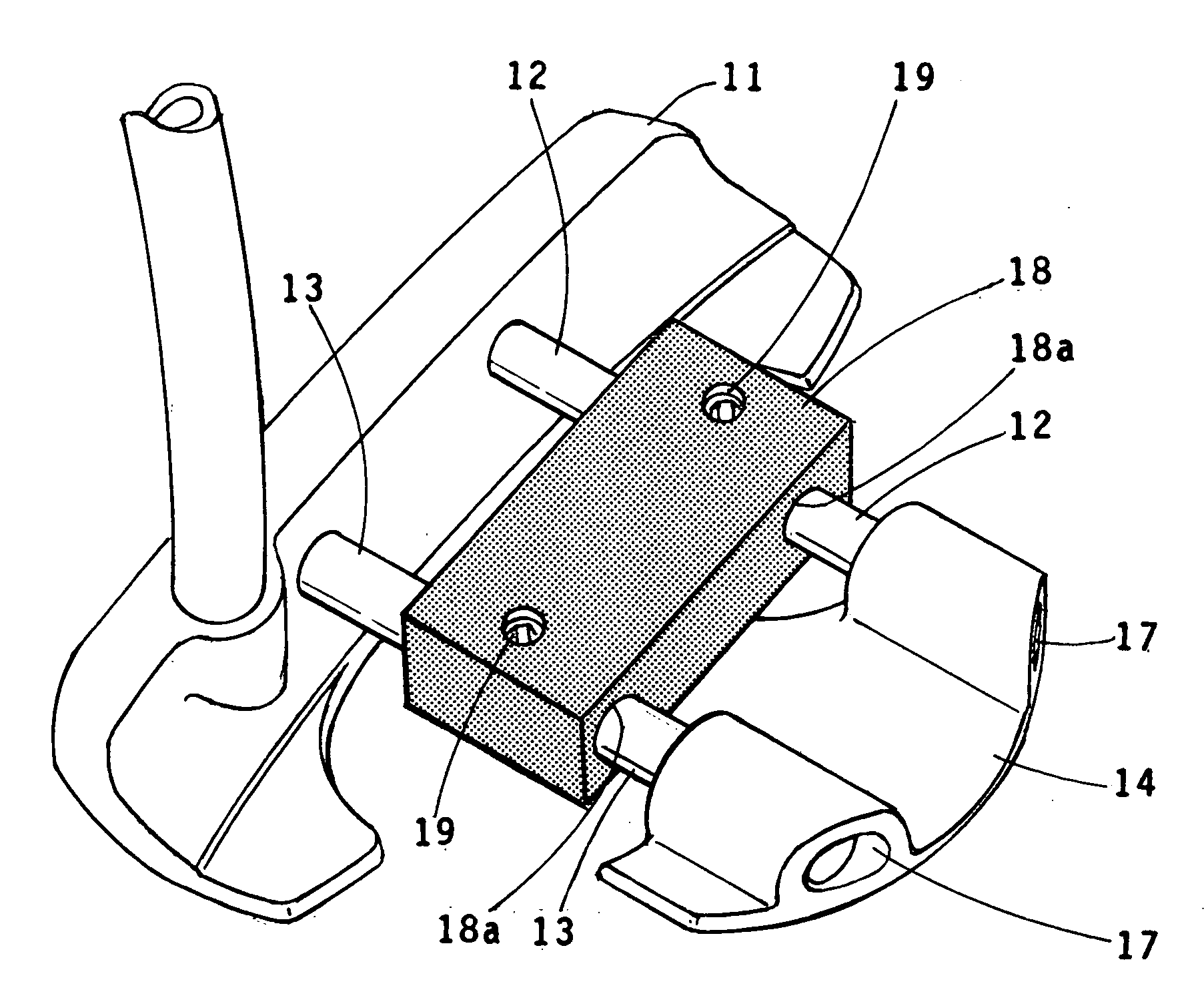 Golf putter having adjustable center of gravity