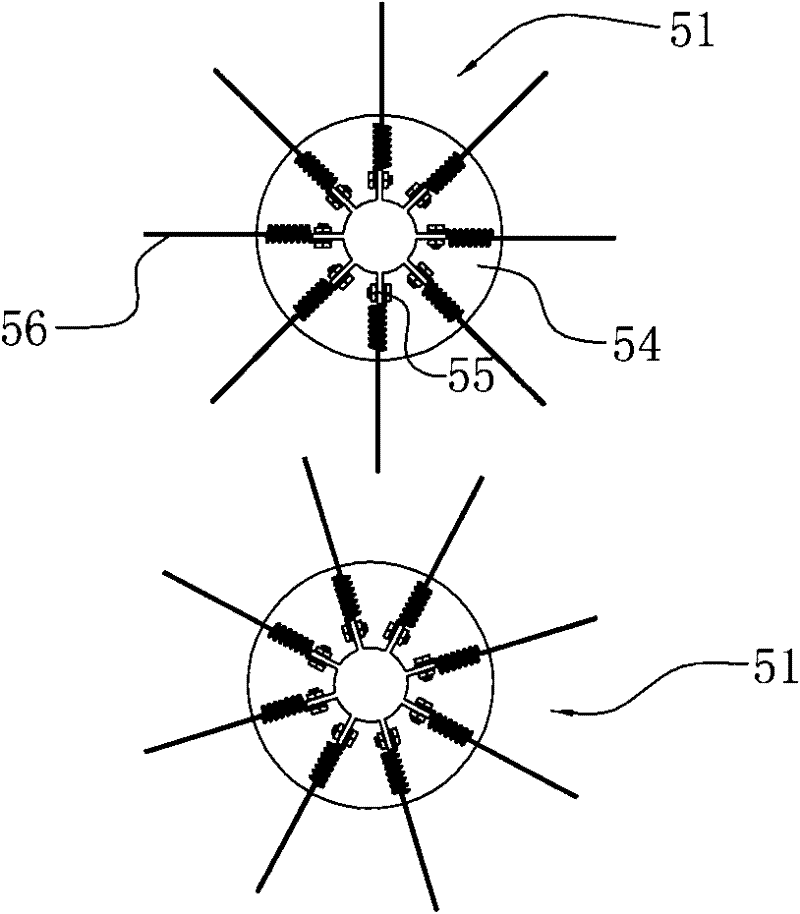 Sugarcane combine harvester with tail cutting device