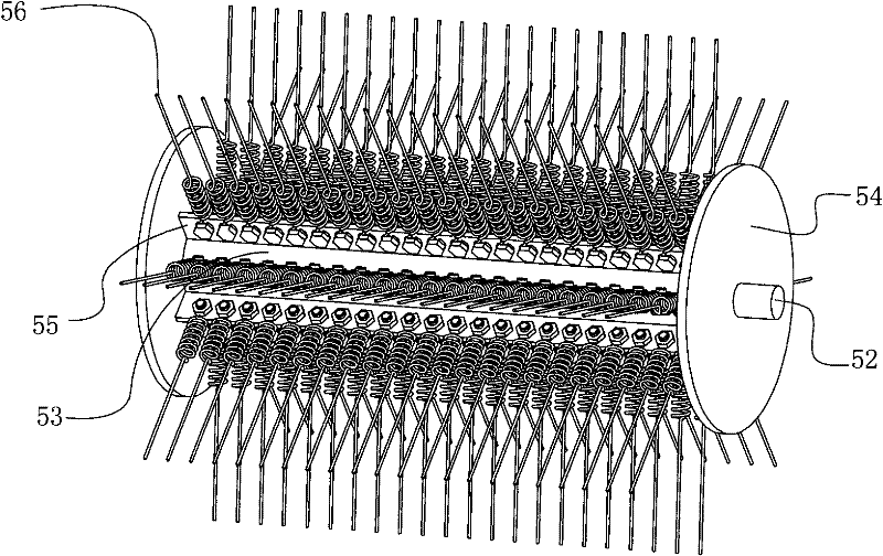 Sugarcane combine harvester with tail cutting device