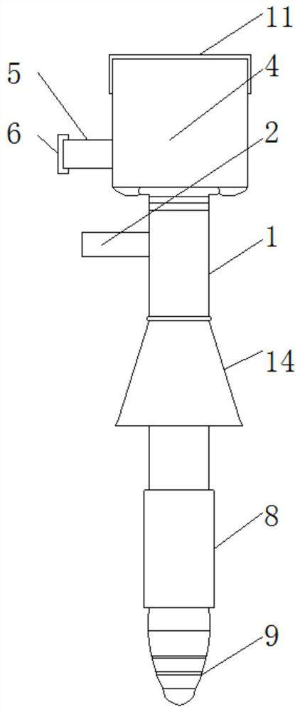 Balloon puncture outfit with good sealing performance