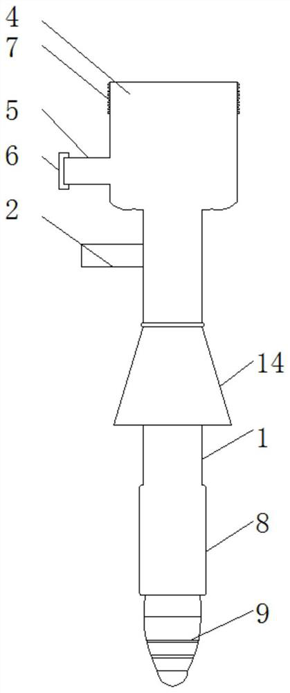 Balloon puncture outfit with good sealing performance