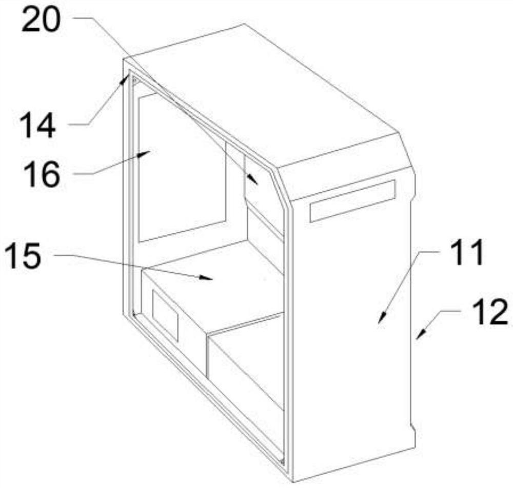 Computer heat dissipation cooling system