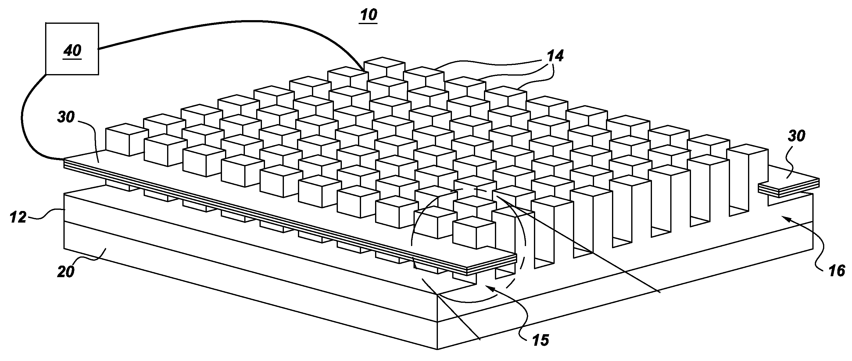 Heat sinks with distributed and integrated jet cooling