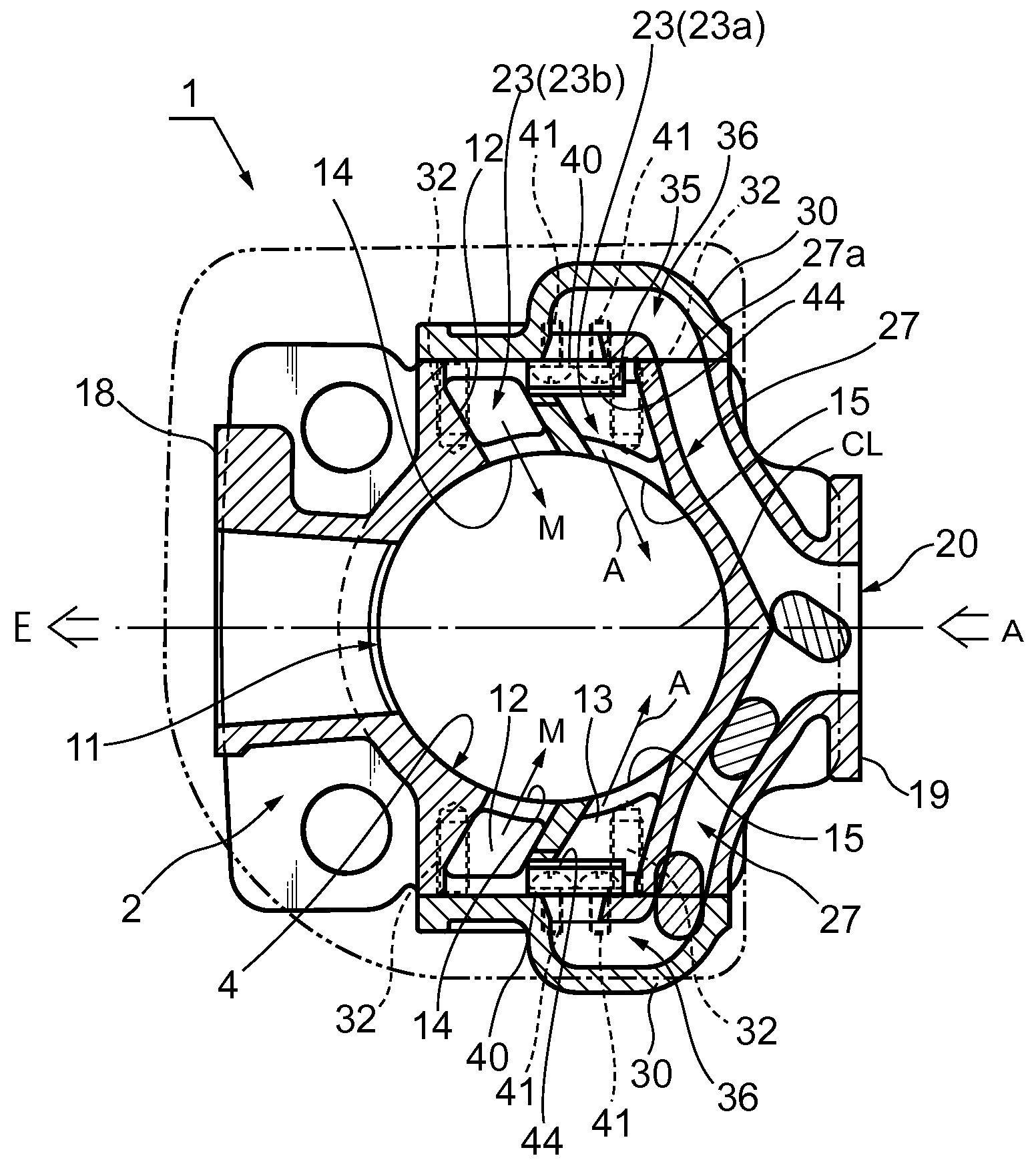 Two-stroke internal combustion engine