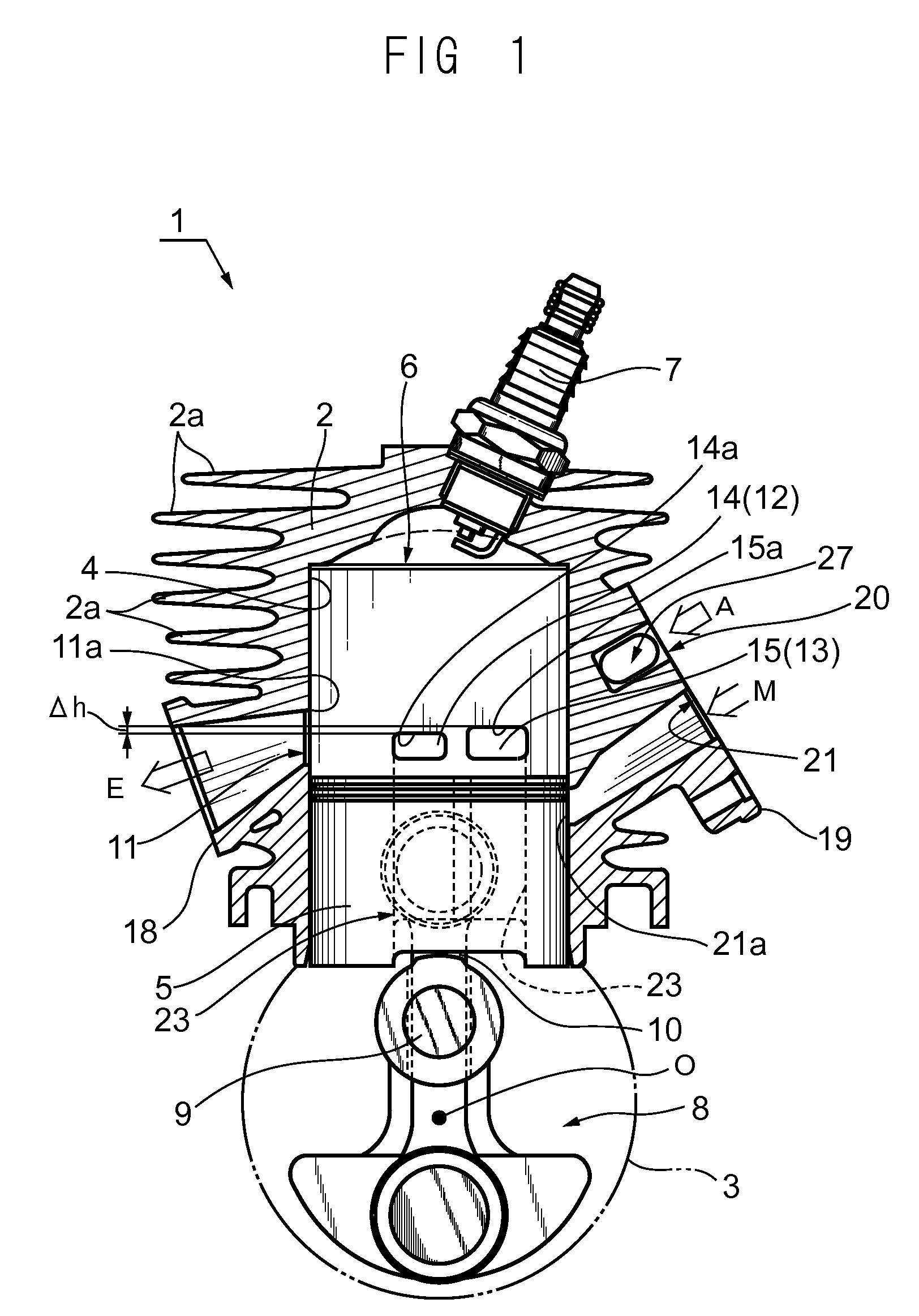 Two-stroke internal combustion engine