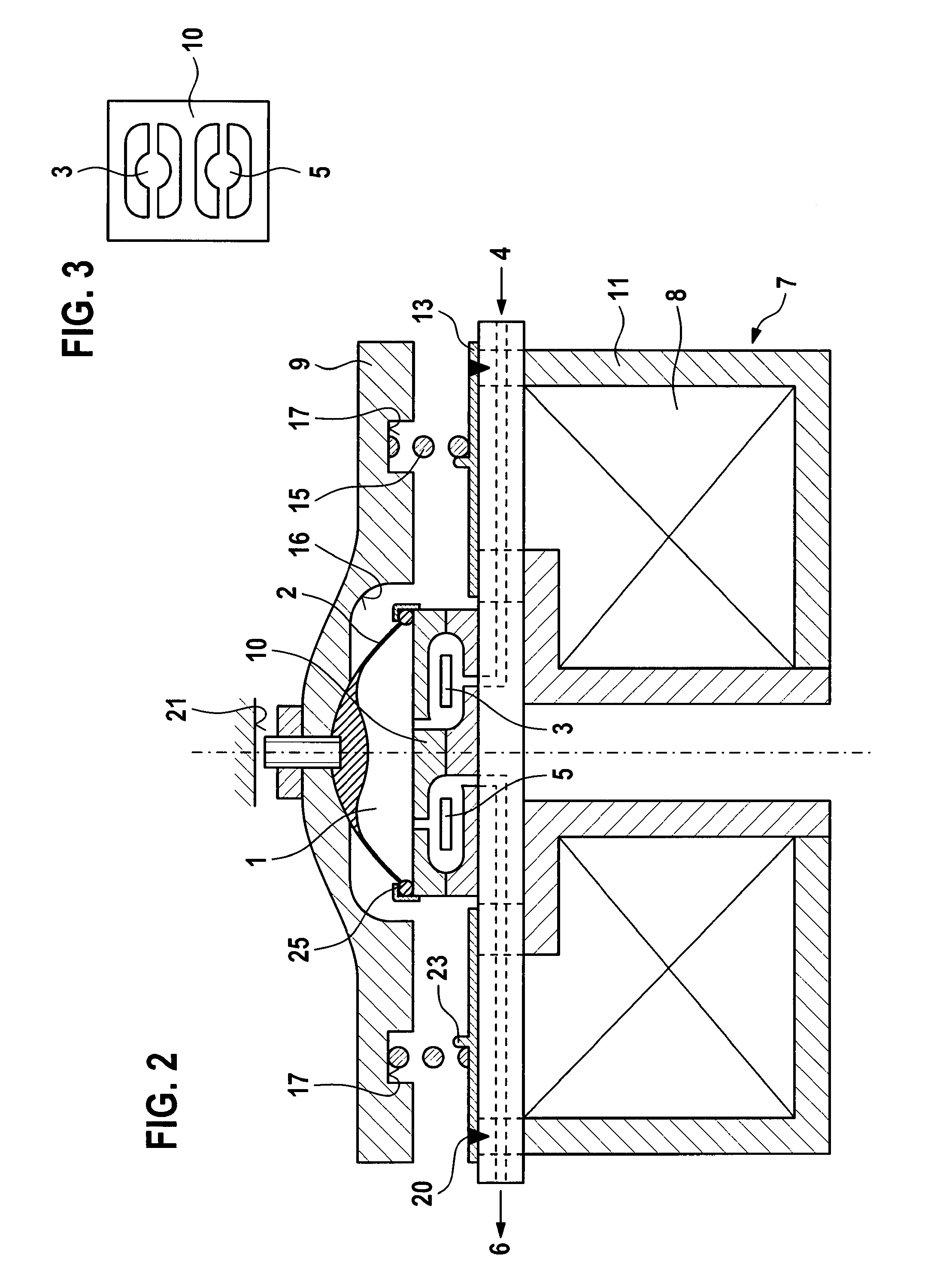 Diaphragm pump, and exhaust-gas aftertreatment system having a diaphragm pump