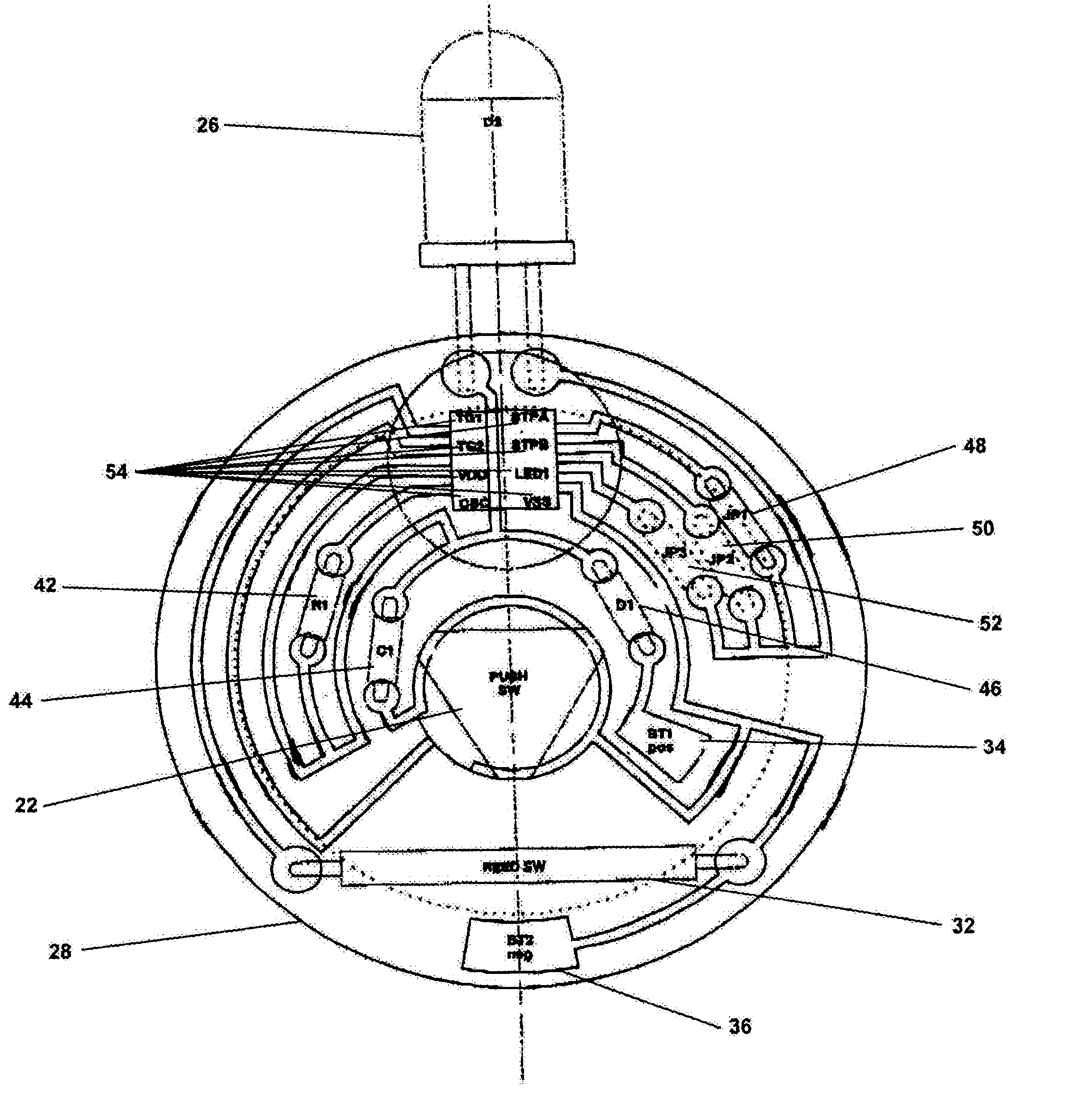 Modular lighting device and actuation system