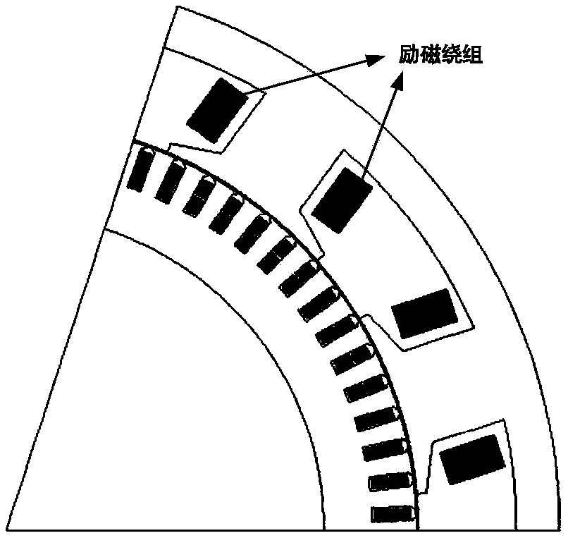 Phase fracturing type two-phase exciter and starting control method