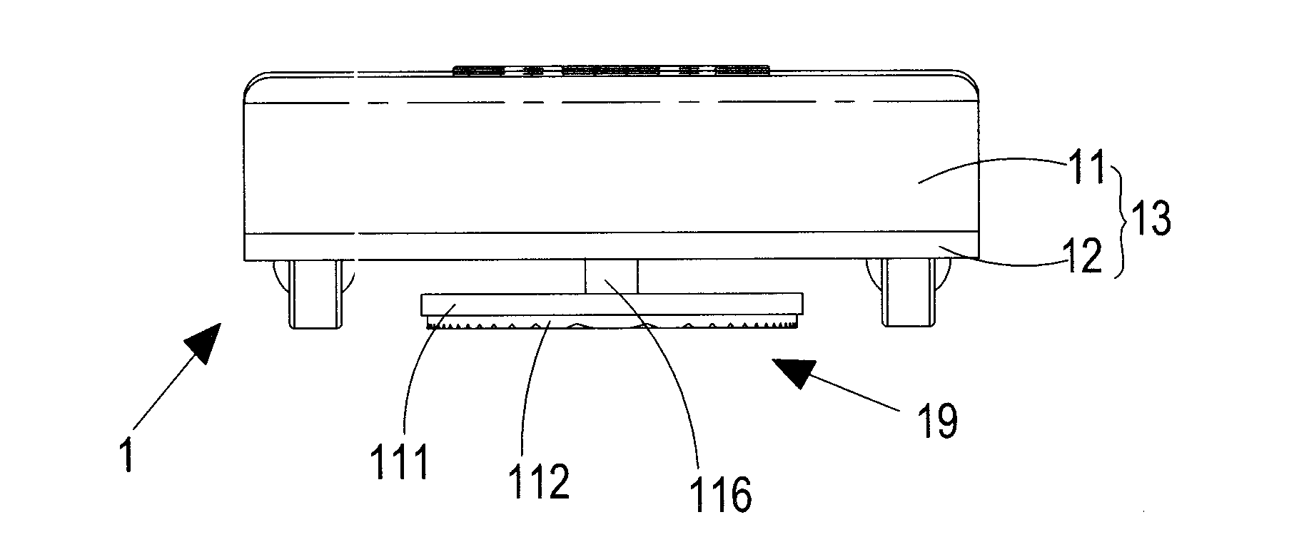 Intelligent floor wiping machine