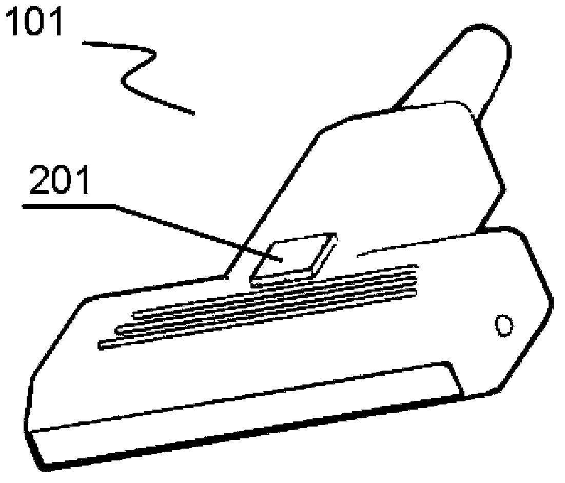 Ultrasonic image automatic annotating method and system based on three-dimensional virtual image