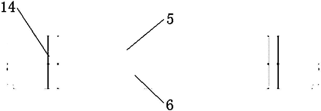 An active control hydraulic mount structure