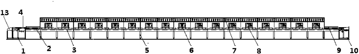 Fixation machine and fixation process