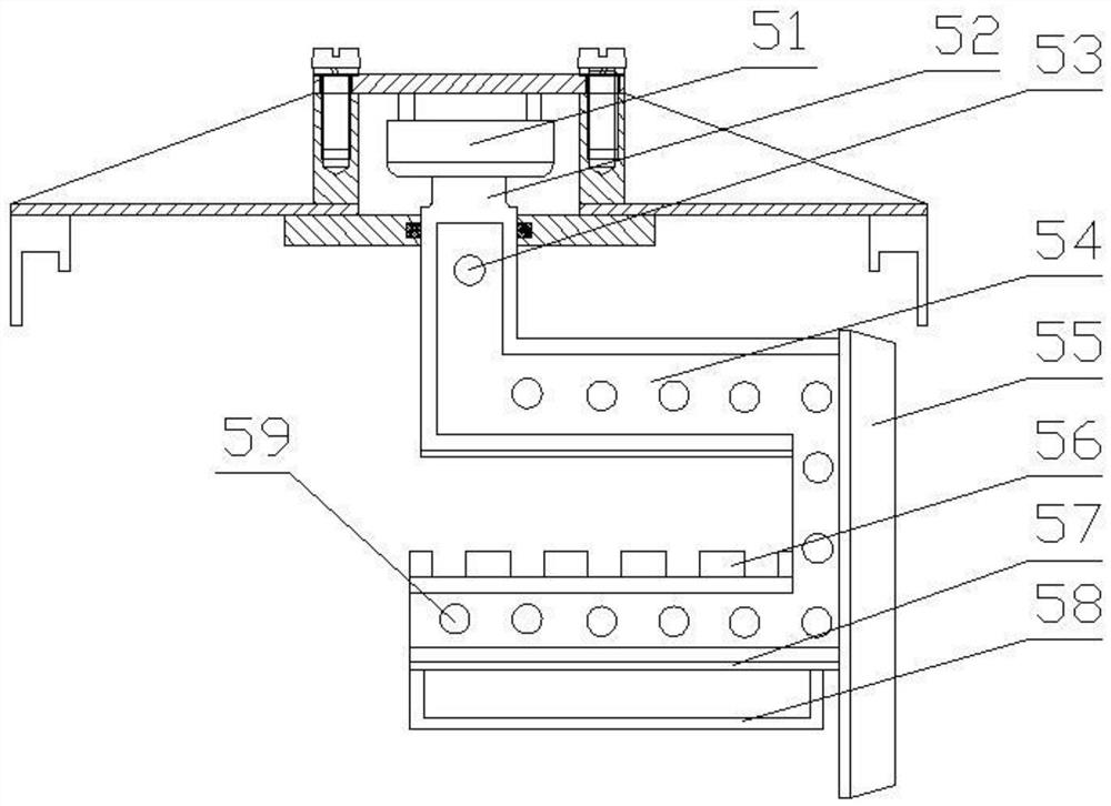 Stirring equipment for coloring acrylic raw materials