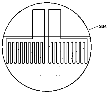 A trapezoidal air channel waste heat utilization heat pipe system