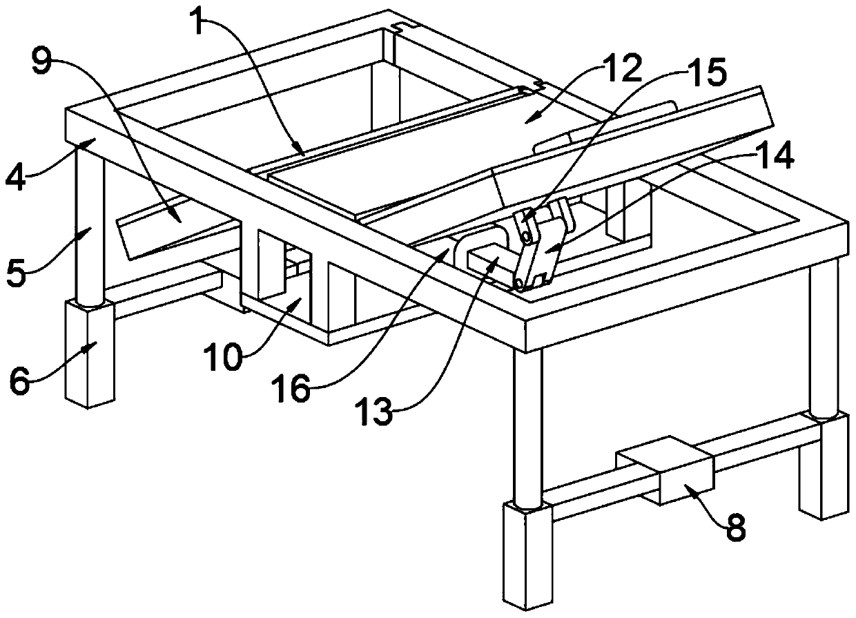 Electromyography examination bed