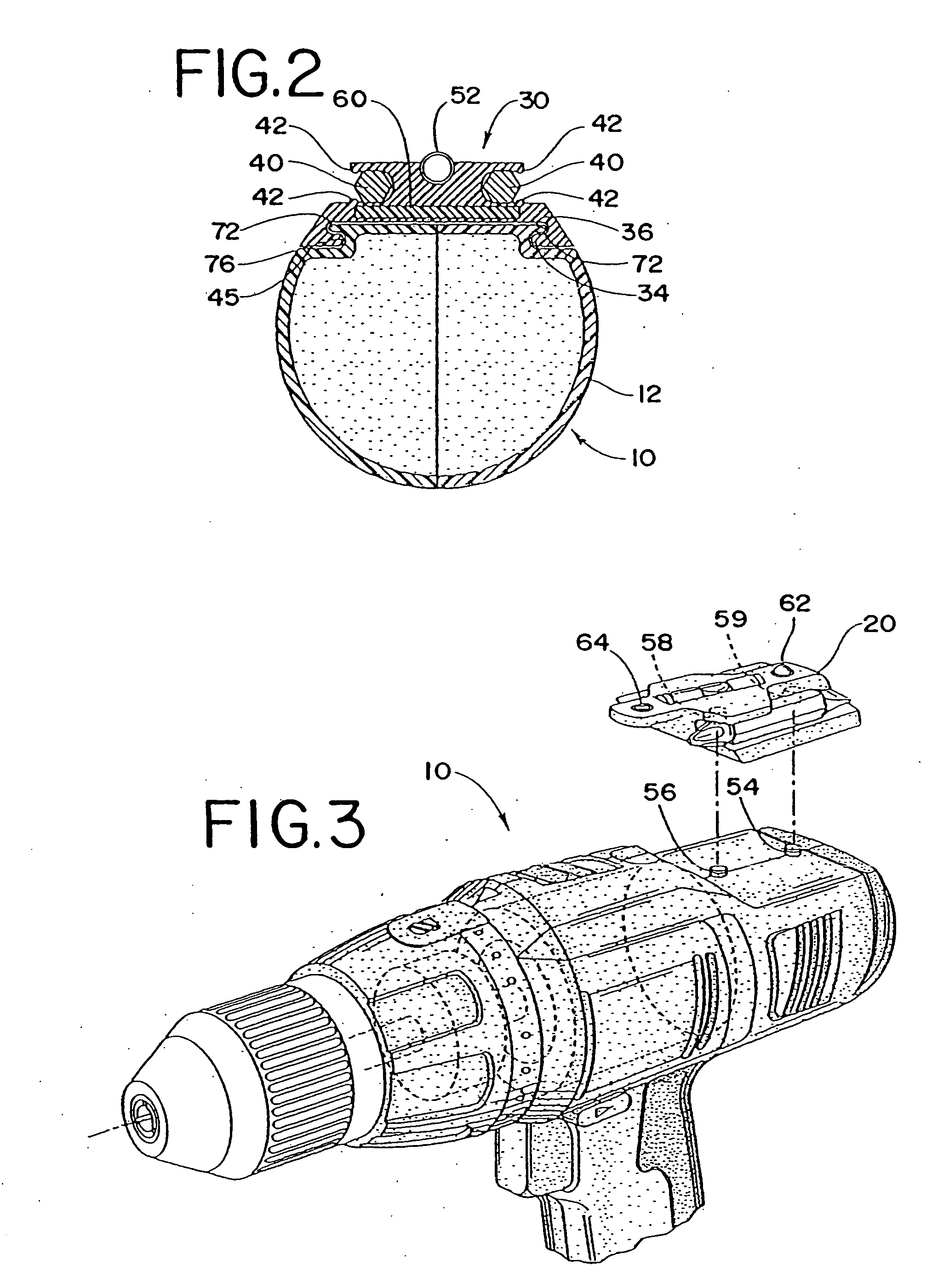 Hand-held tool with a removable object sensor