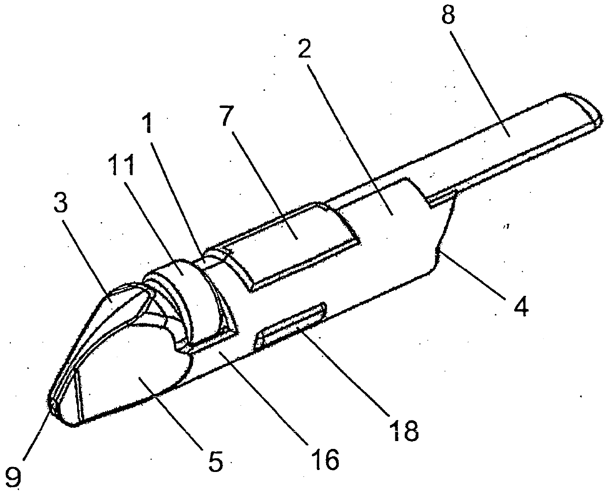 Device and method for safely positioning a coronary stent in the coronary arteries