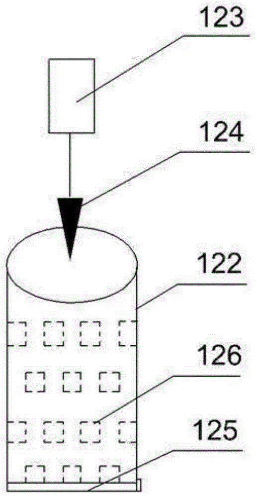 Threshing and deslagging integrated device for corn