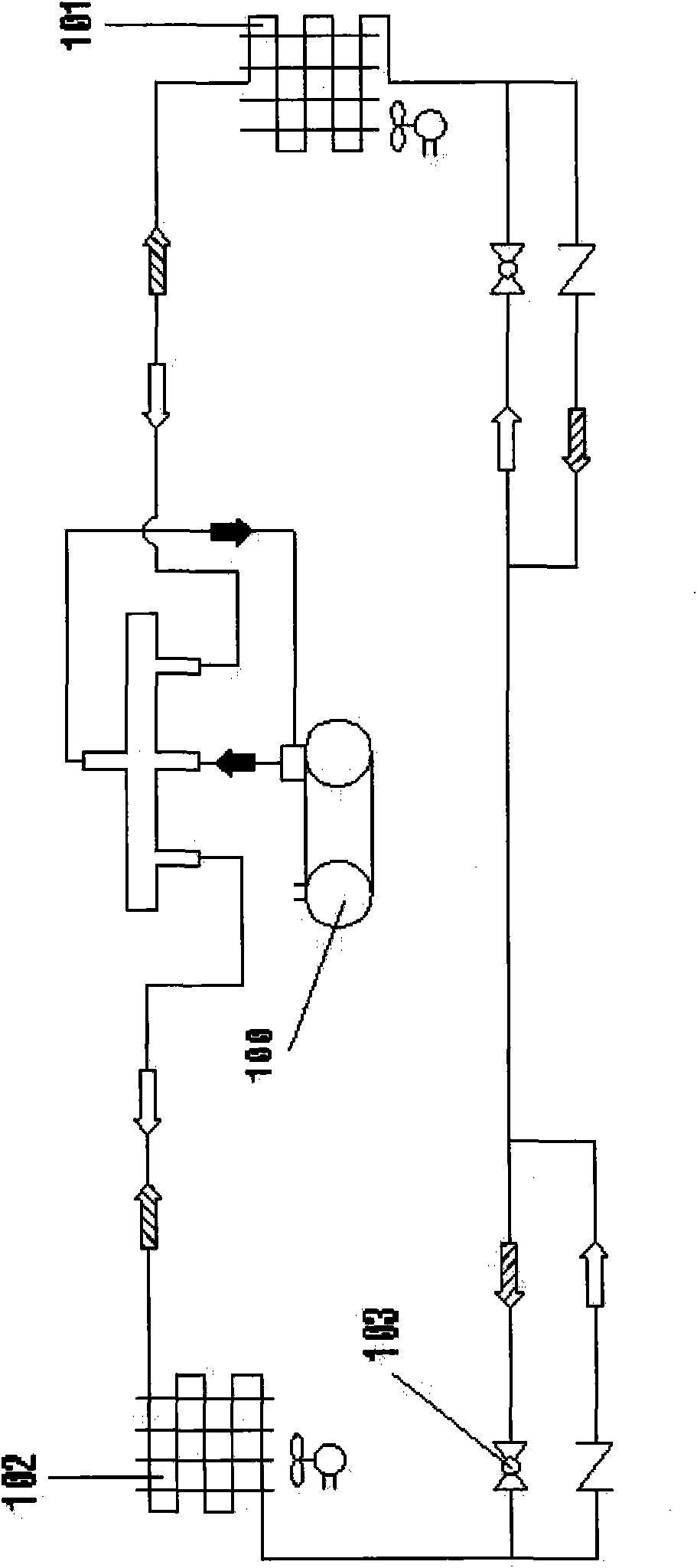 Modularized heat pump unit