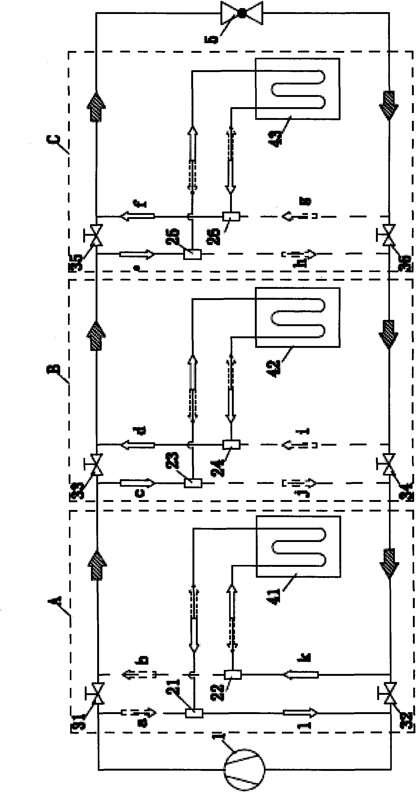 Modularized heat pump unit