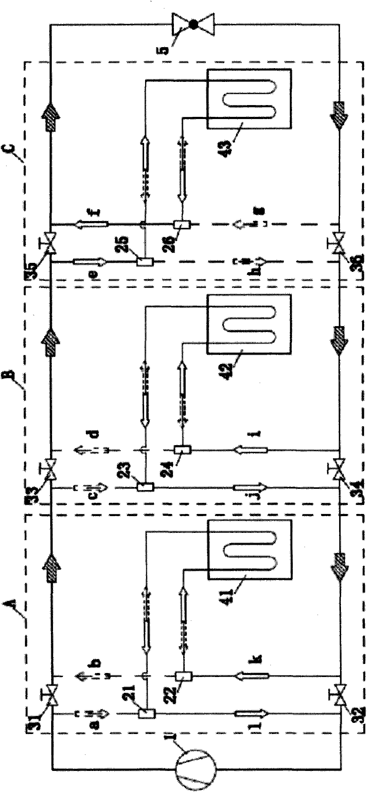 Modularized heat pump unit