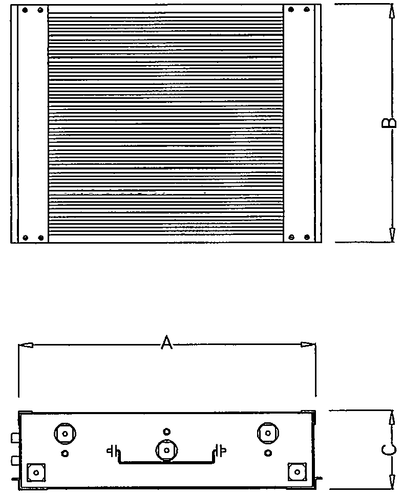 Large outdoor electric dehazing air purifier