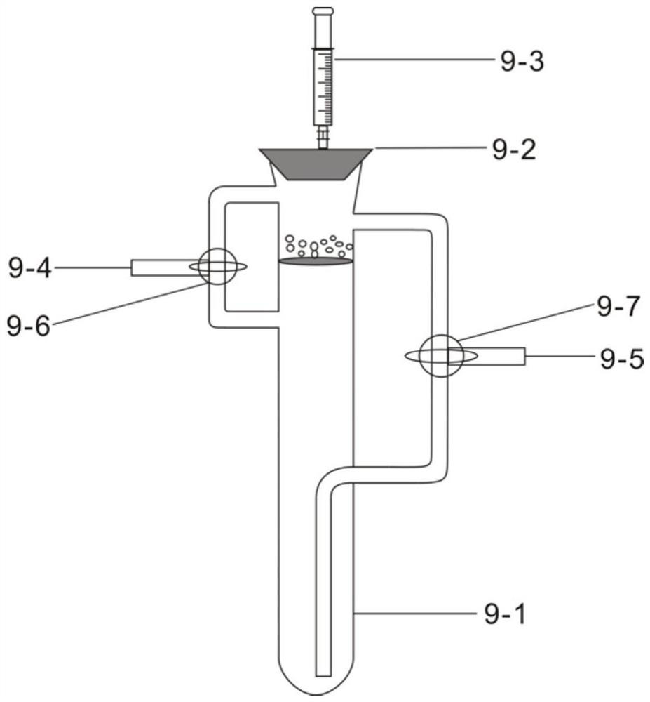 Methane and chlorine substitution reaction device and method