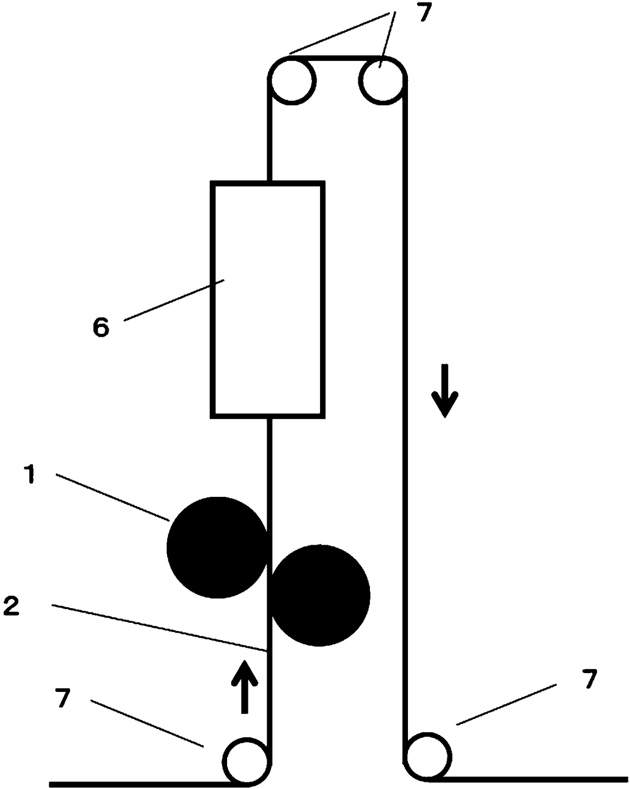 Manufacturing method of battery separator, and wound product of battery separator