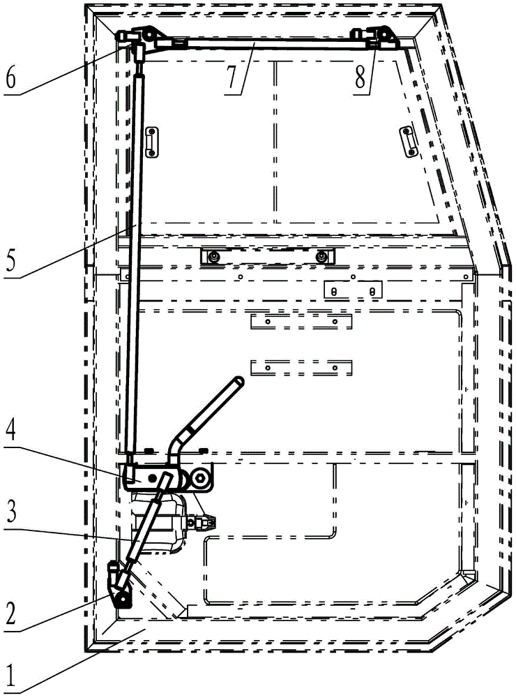 Auxiliary door locking device for vehicle door